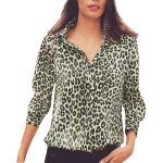 Chemise Imprimé Leopard Femme | Leopard Plus