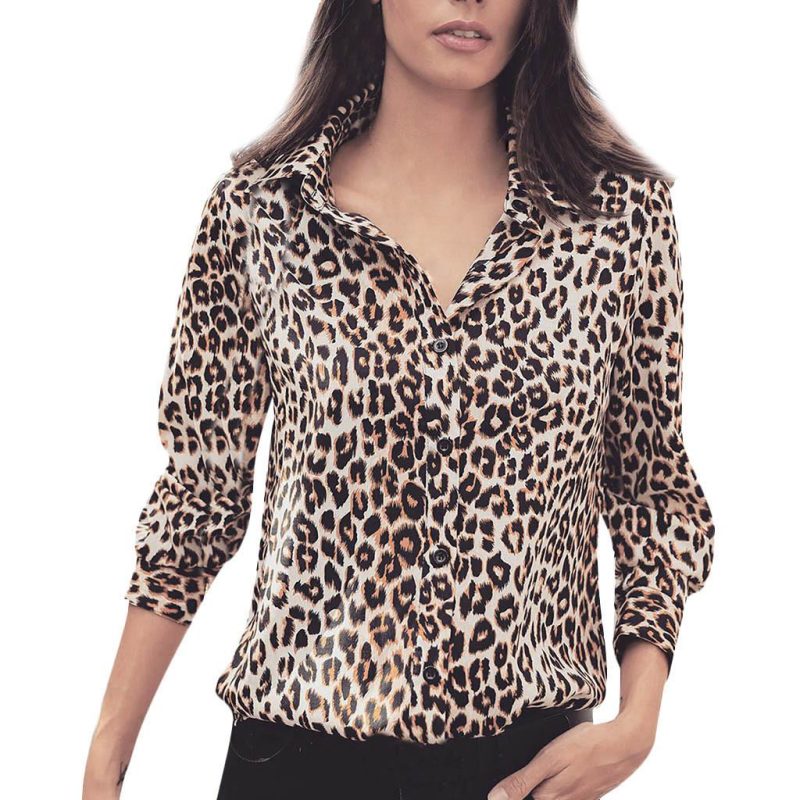 Chemise Imprimé Leopard Femme | Leopard Plus