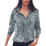 Chemise Imprimé Leopard Femme | Leopard Plus